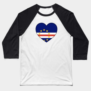 Heart - Cabo Verde _069 Baseball T-Shirt